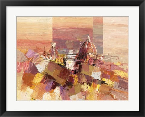 Framed Firenze Astratta Print