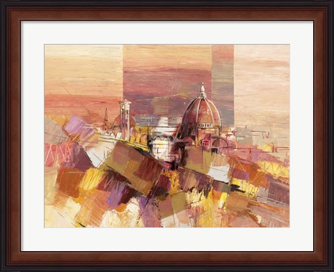 Framed Firenze Astratta Print