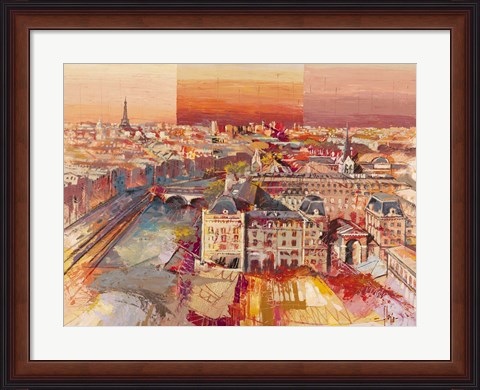 Framed Sognando Parigi Print