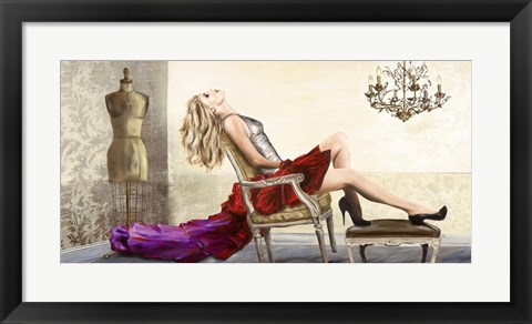 Framed Fashionable Print