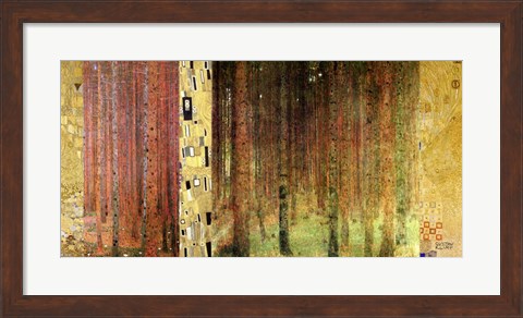 Framed Forest I Print