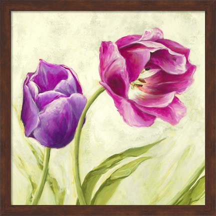 Framed Tulipani Danzanti (Detail) Print