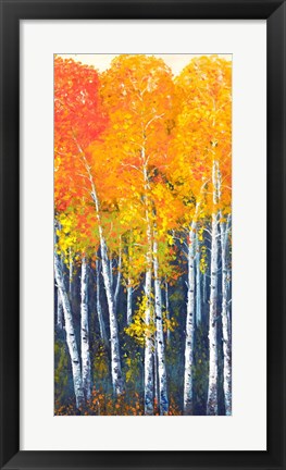 Framed Autunno I Print