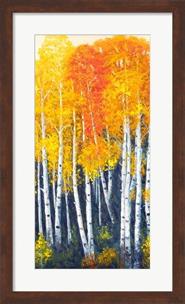 Framed Autunno II Print