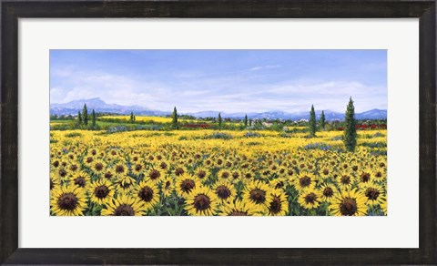 Framed Girasoli Print