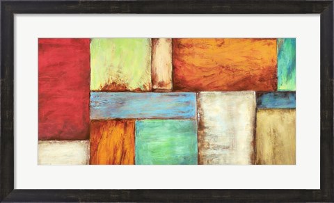 Framed Colors of the Desert Print