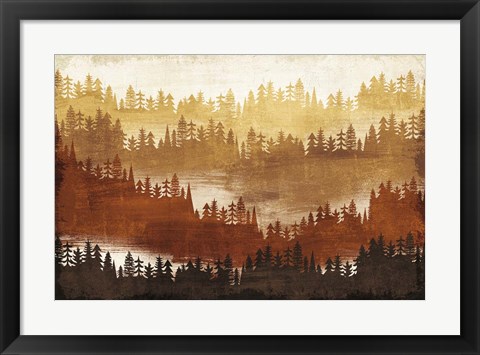 Framed Mountainscape Spice Print