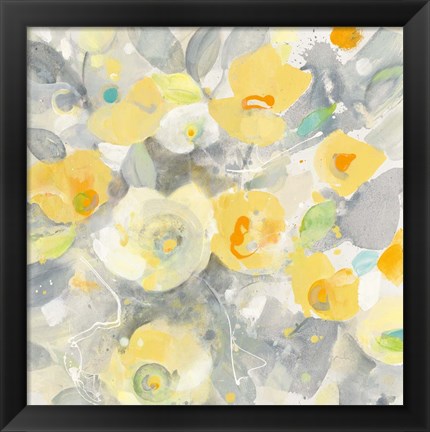 Framed Buttercups II Print