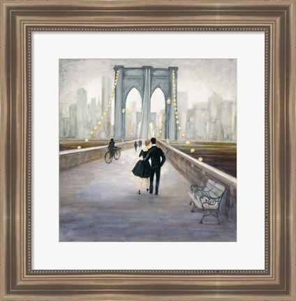 Framed Bridge to NY v.2 Print