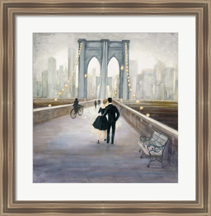 Framed Bridge to NY v.2 Print