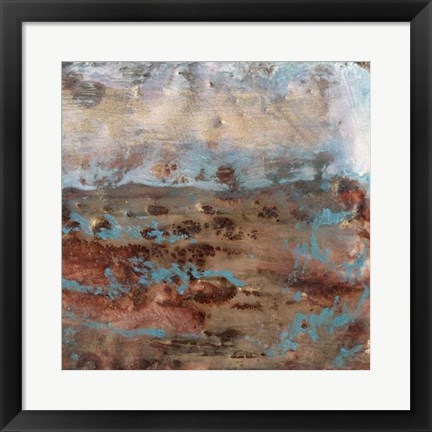 Framed Dusky Horizon II Print