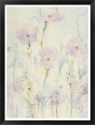 Framed Lilac Floral II Print