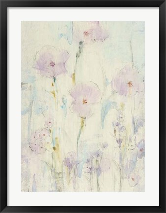 Framed Lilac Floral II Print