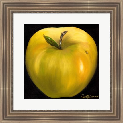 Framed Yellow Apple Print