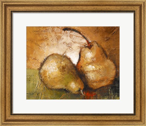 Framed Pear Study II Print