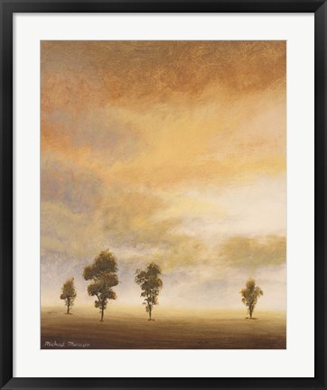 Framed Open Sky II Print