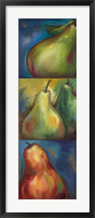 Framed Pears 3 in 1 I Print