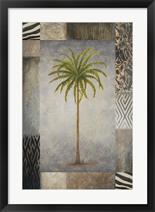 Framed Sun Palm II Print