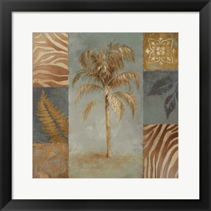 Framed Island Paradise I Print