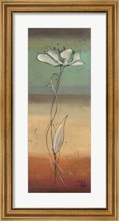 Framed Spring Flowers I Print