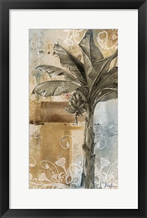 Framed Palm &amp; Ornament II Print