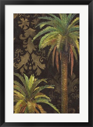 Framed Palms I Print