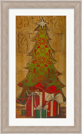 Framed Christmas Tree I Print