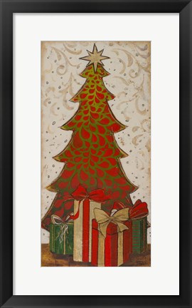 Framed Christmas Tree II Print