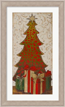 Framed Christmas Tree II Print