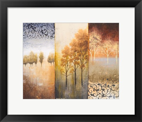 Framed Lost in Trees II Print