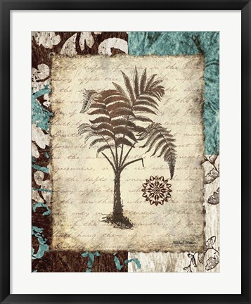 Framed Secret Fern III Print