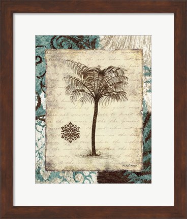 Framed Secret Fern IV Print