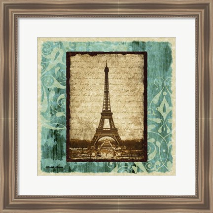 Framed Parisian Trip I Print