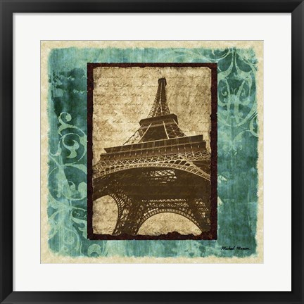 Framed Parisian Trip II Print