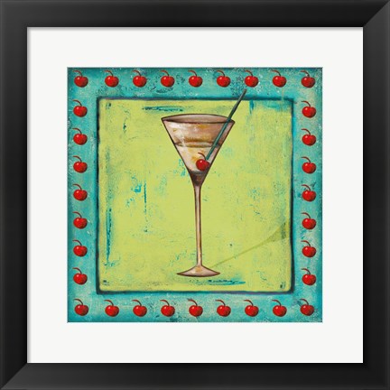 Framed Cherry Coctelito Print