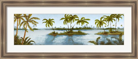 Framed Cool Tropics II Print