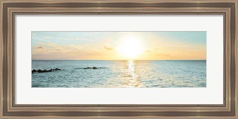 Framed Bimini Horizon I Print