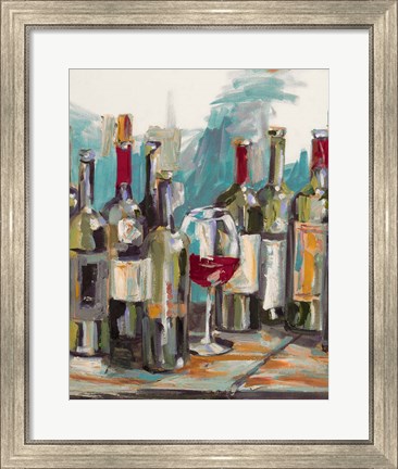 Framed Uncorked I Print