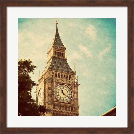 Framed London Sights I Print