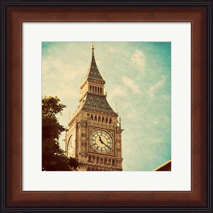 Framed London Sights I Print