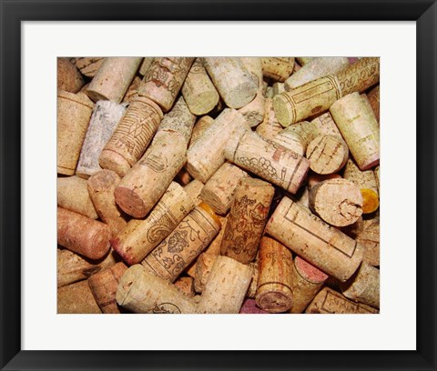 Framed Corks I Print