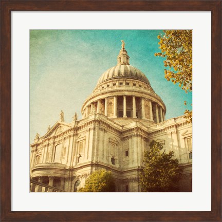 Framed London Sights III Print