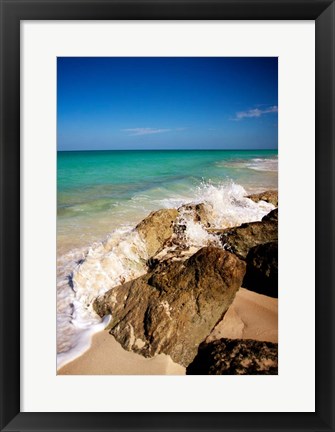 Framed Rising Tide I Print