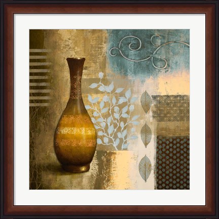 Framed Earthly Pottery II Print