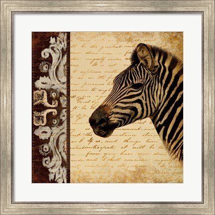 Framed Madagascar Safari II Print