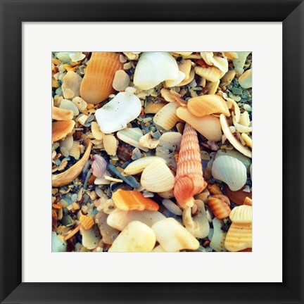 Framed Sea Glass II Print