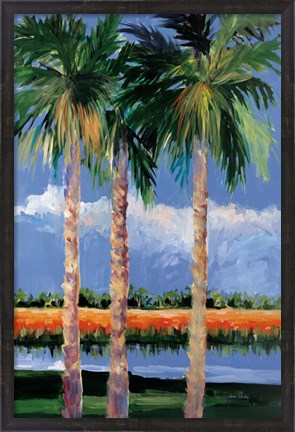Framed Palm Coast Print