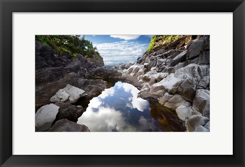 Framed Reflecting Ravine Print