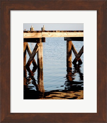 Framed Waterside Beauty I Print