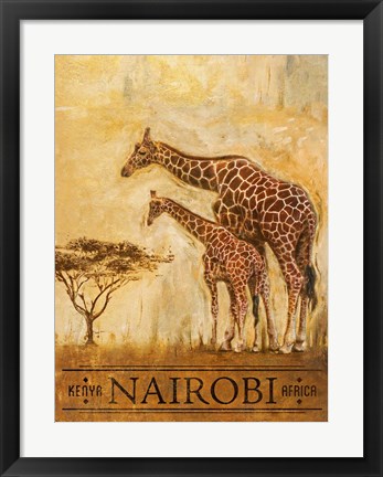 Framed Nairobi Print